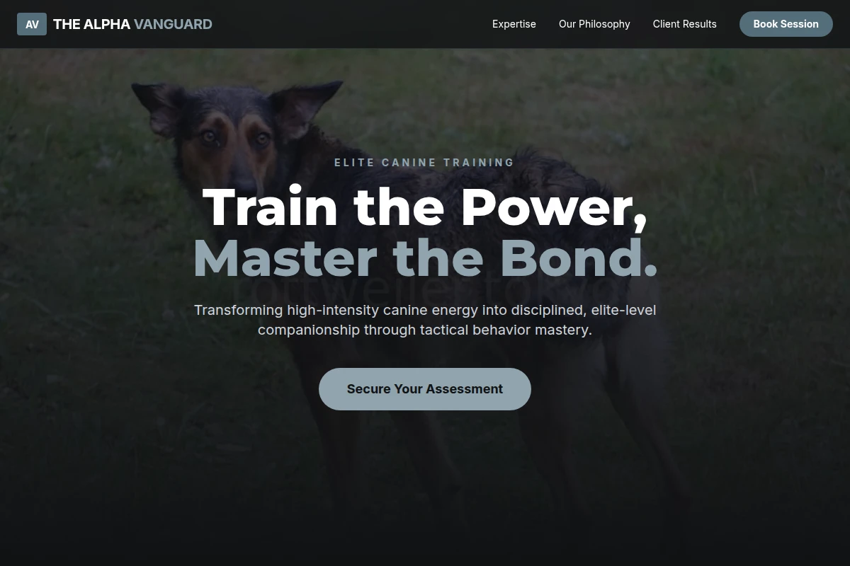 Tactical Dog Behavior
