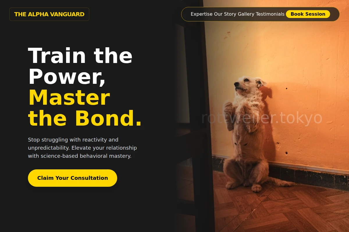 Command Dog Behavior