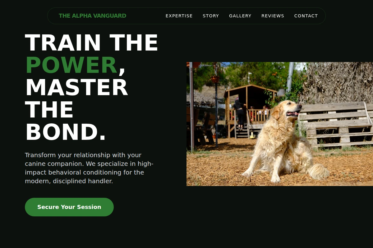Sharp Dog Behavior
