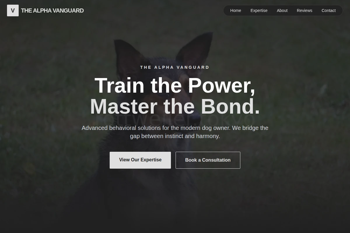 Legacy Dog Behavior