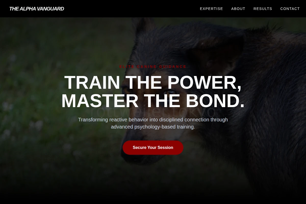 Protector Dog Behavior
