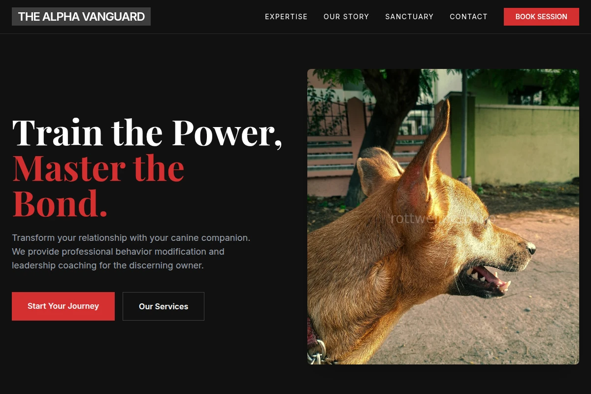 Sovereign Dog Behavior