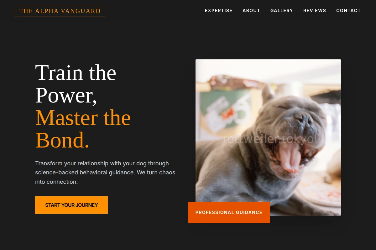Sovereign Dog Behavior