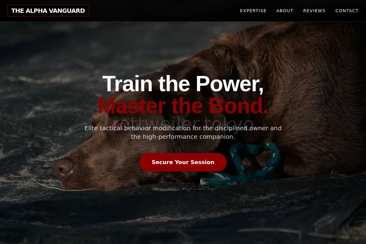 Tactical Dog Behavior