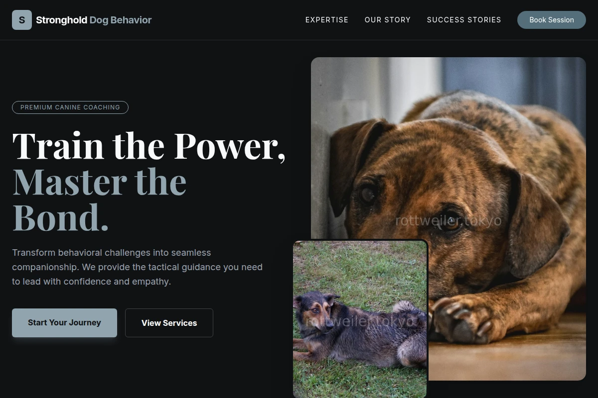 Stronghold Dog Behavior