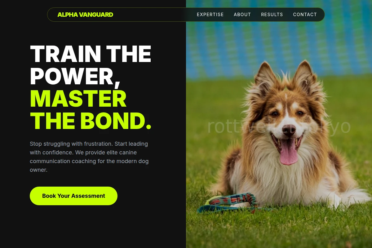 Bond Dog Training